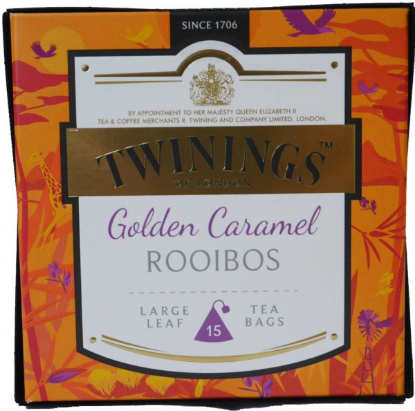 TTwinings Gold Caramel Rooibos im Pyramidenteebeutel